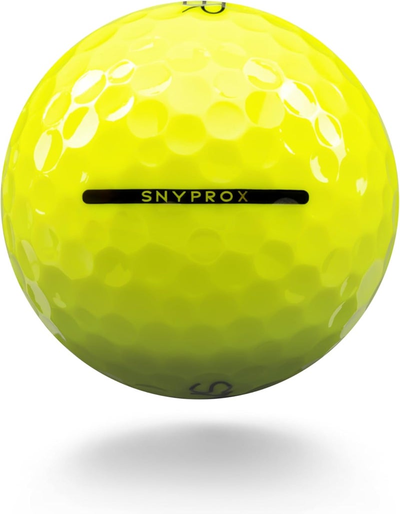 Snyder USA Prox Golf Balls - 5-Piece Construction Distance Golf Balls, Premium Urethane, 322 Dimples, 95 Compression, Colored Golf Balls 12 Pack - Image 3